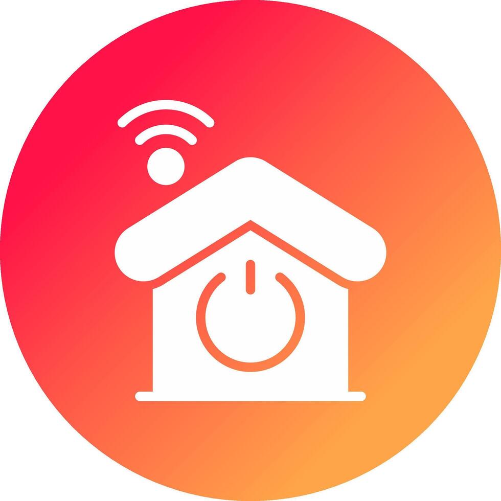 Smart Switch Creative Icon Design vector