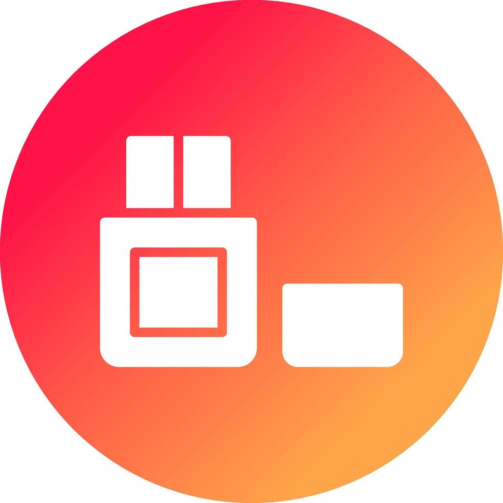 Flash Drive Creative Icon Design vector