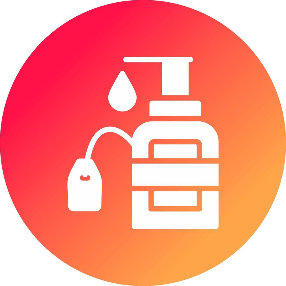 Hand Washer Creative Icon Design vector