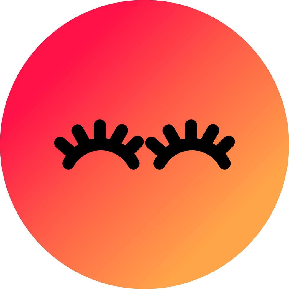 pestañas creativo icono diseño vector