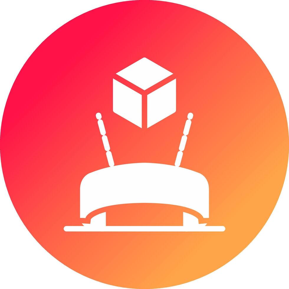 Head Up Display Creative Icon Design vector
