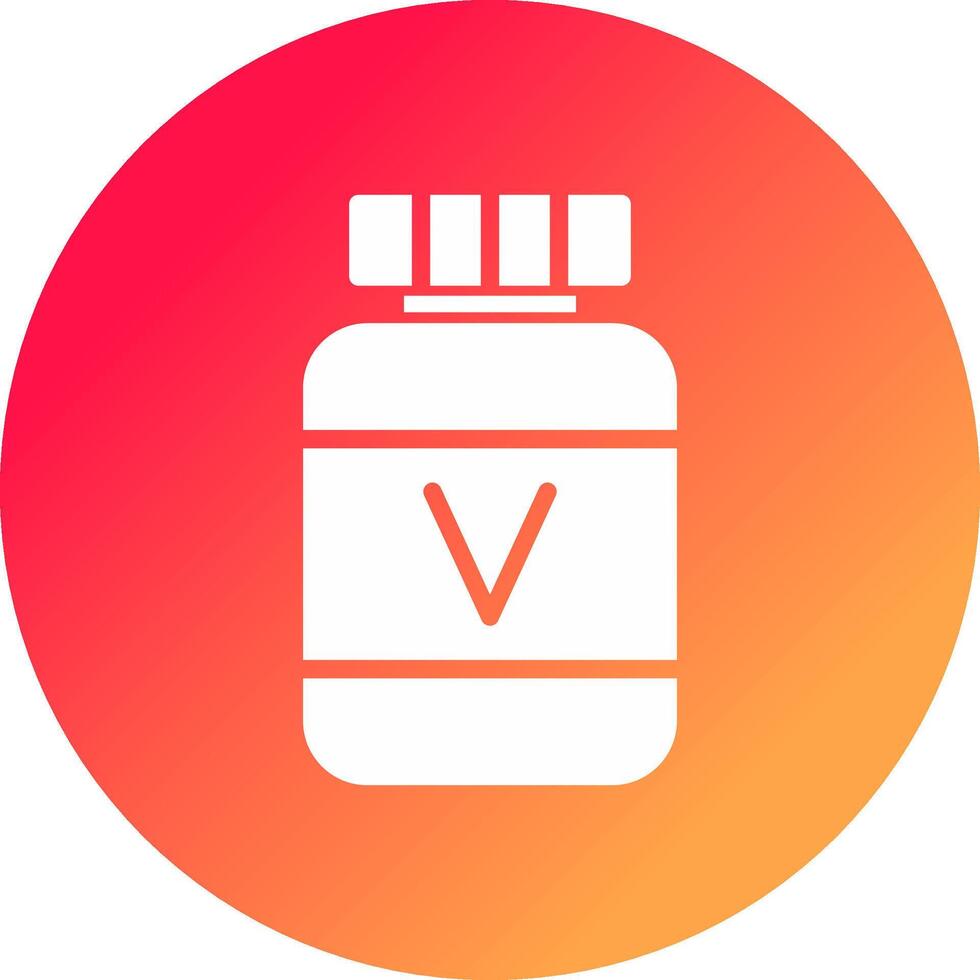 Vitamin Creative Icon Design vector