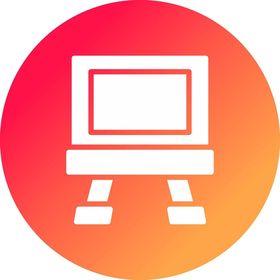 Canvas Creative Icon Design vector