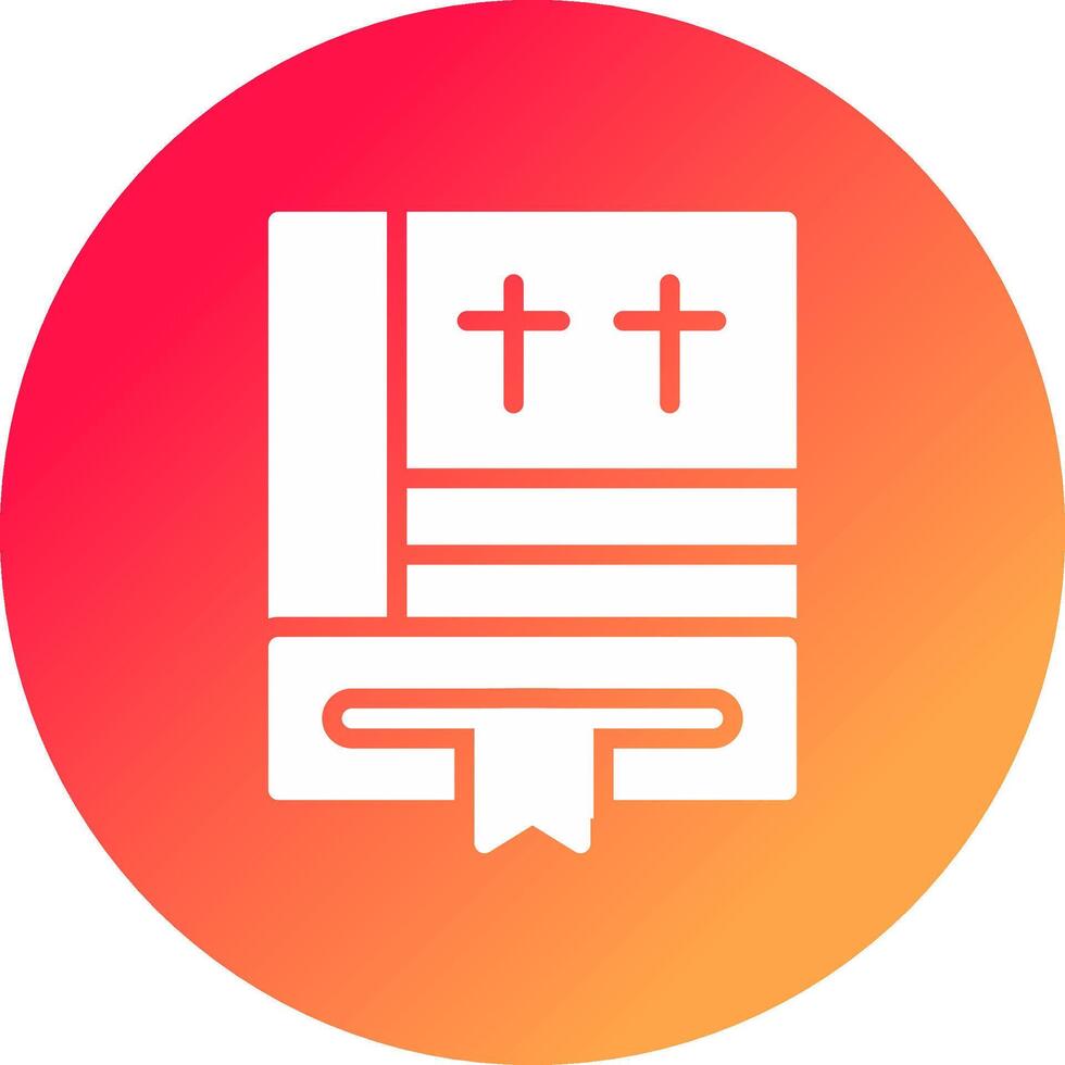 Bible Creative Icon Design vector