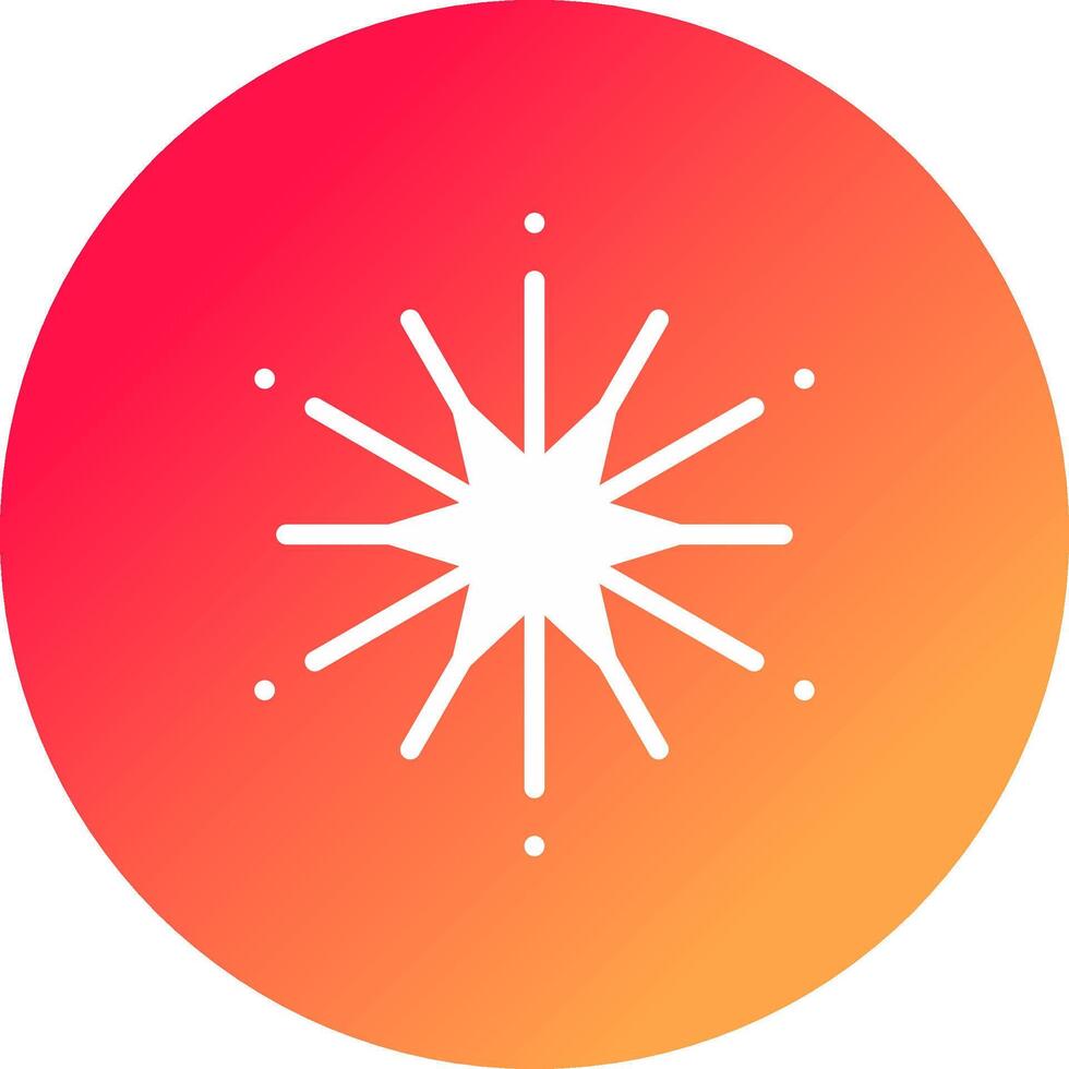 Star Creative Icon Design vector