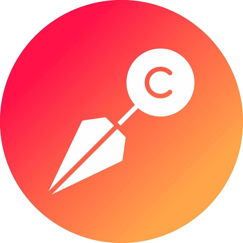 Kunai Creative Icon Design vector
