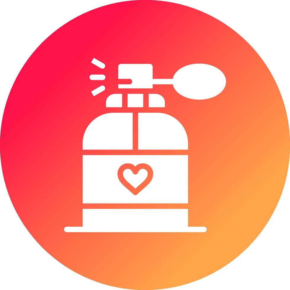 Perfume Creative Icon Design vector
