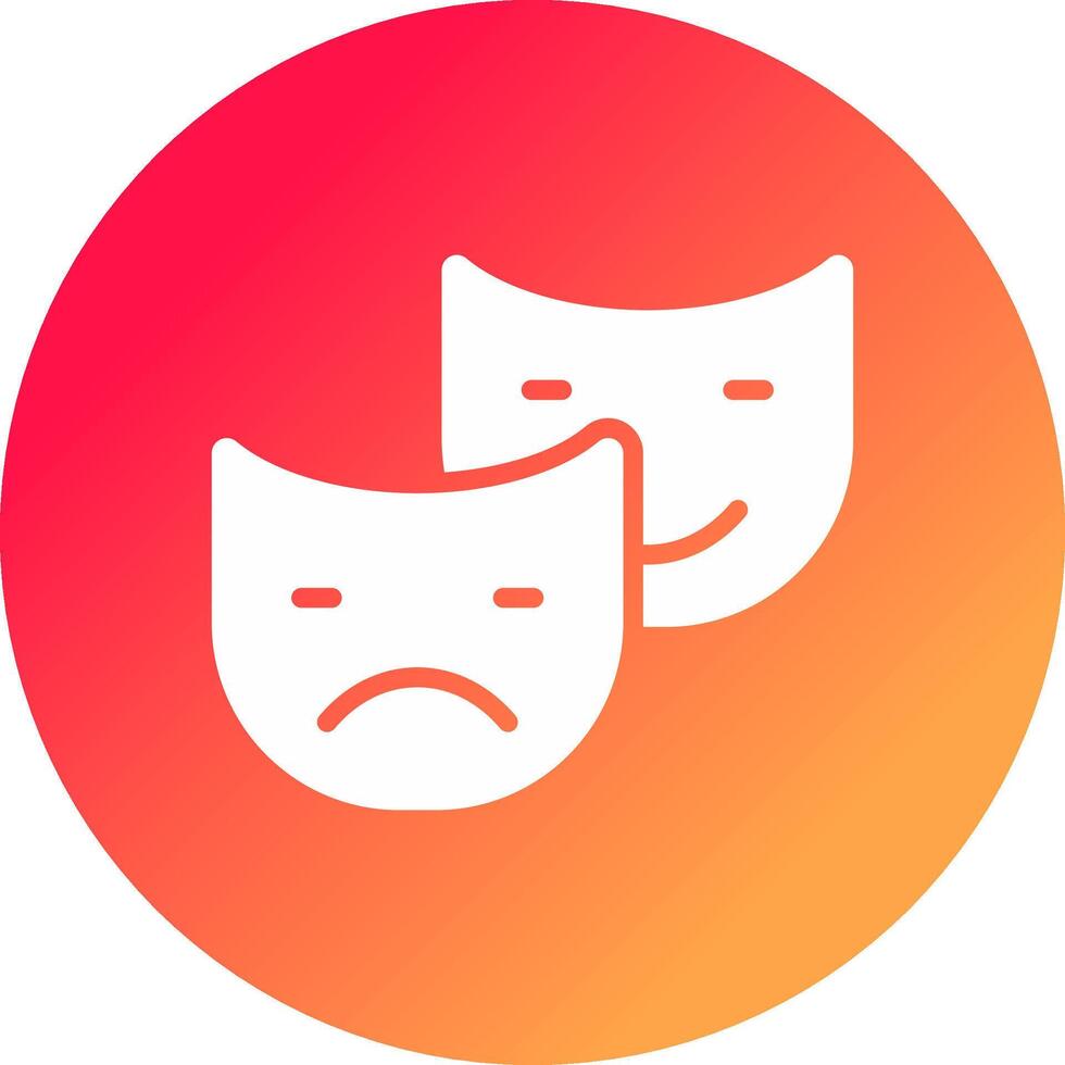 Comedy Creative Icon Design vector