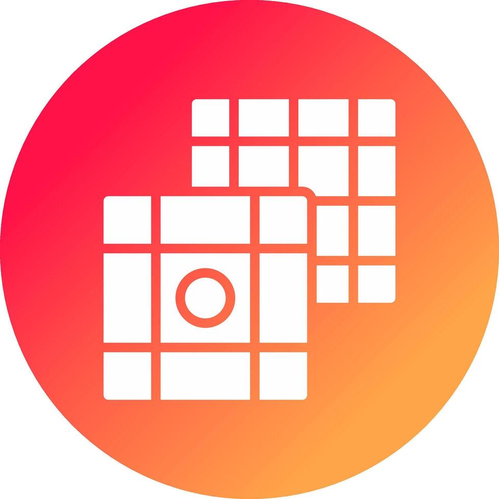Tiles Creative Icon Design vector