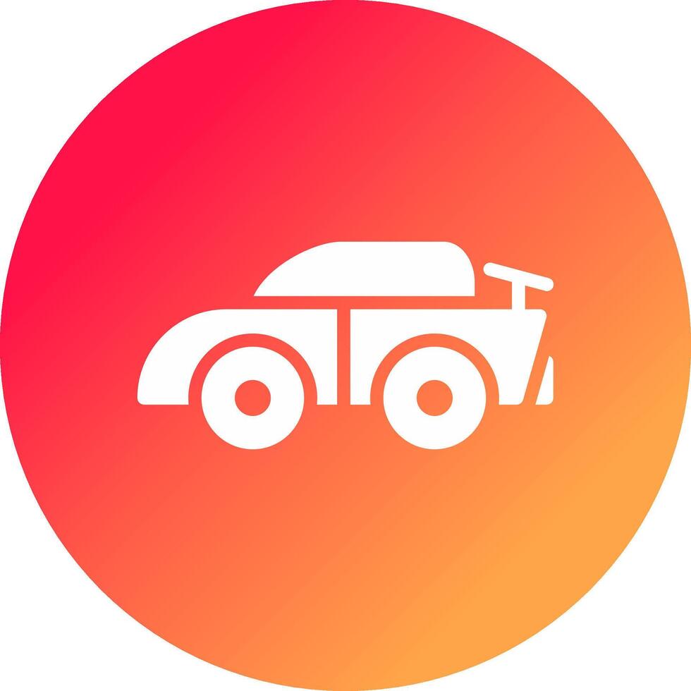 diseño de icono creativo de coche vector