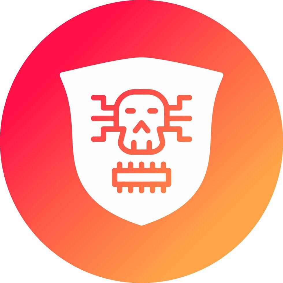 Malware Creative Icon Design vector