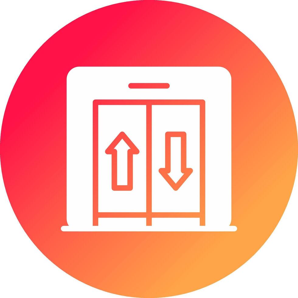 Elevator Creative Icon Design vector