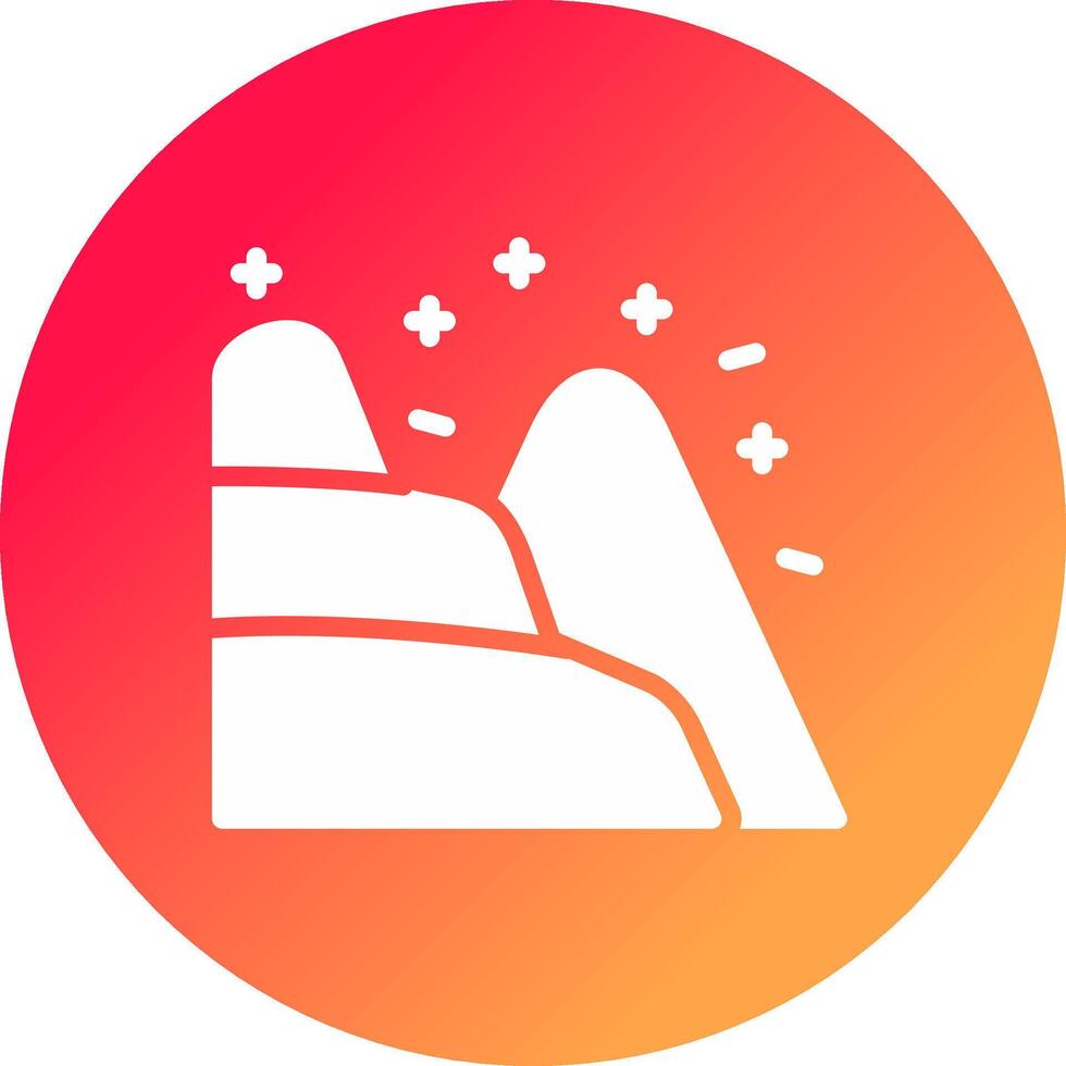 Mountain Creative Icon Design vector