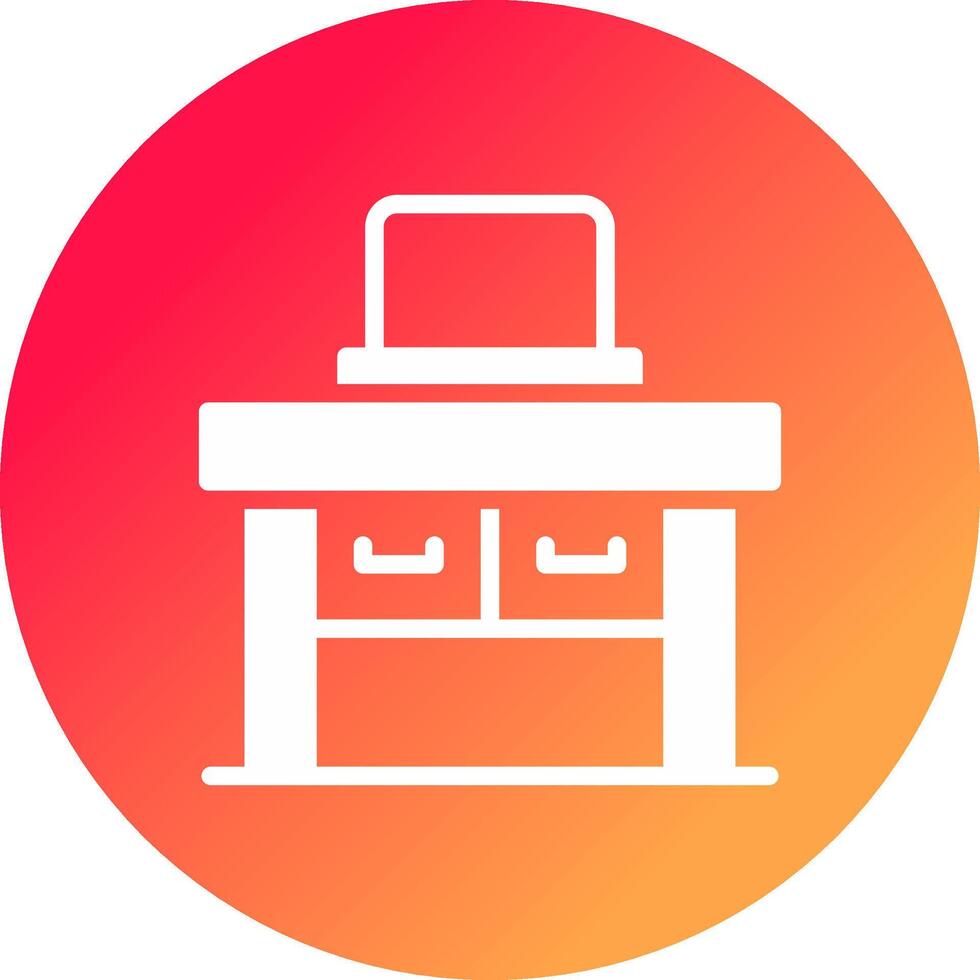 Desk Creative Icon Design vector