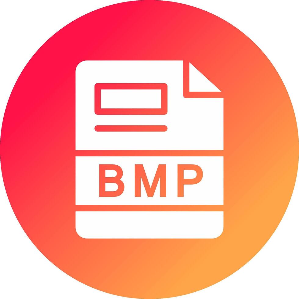 BMP Creative Icon Design vector