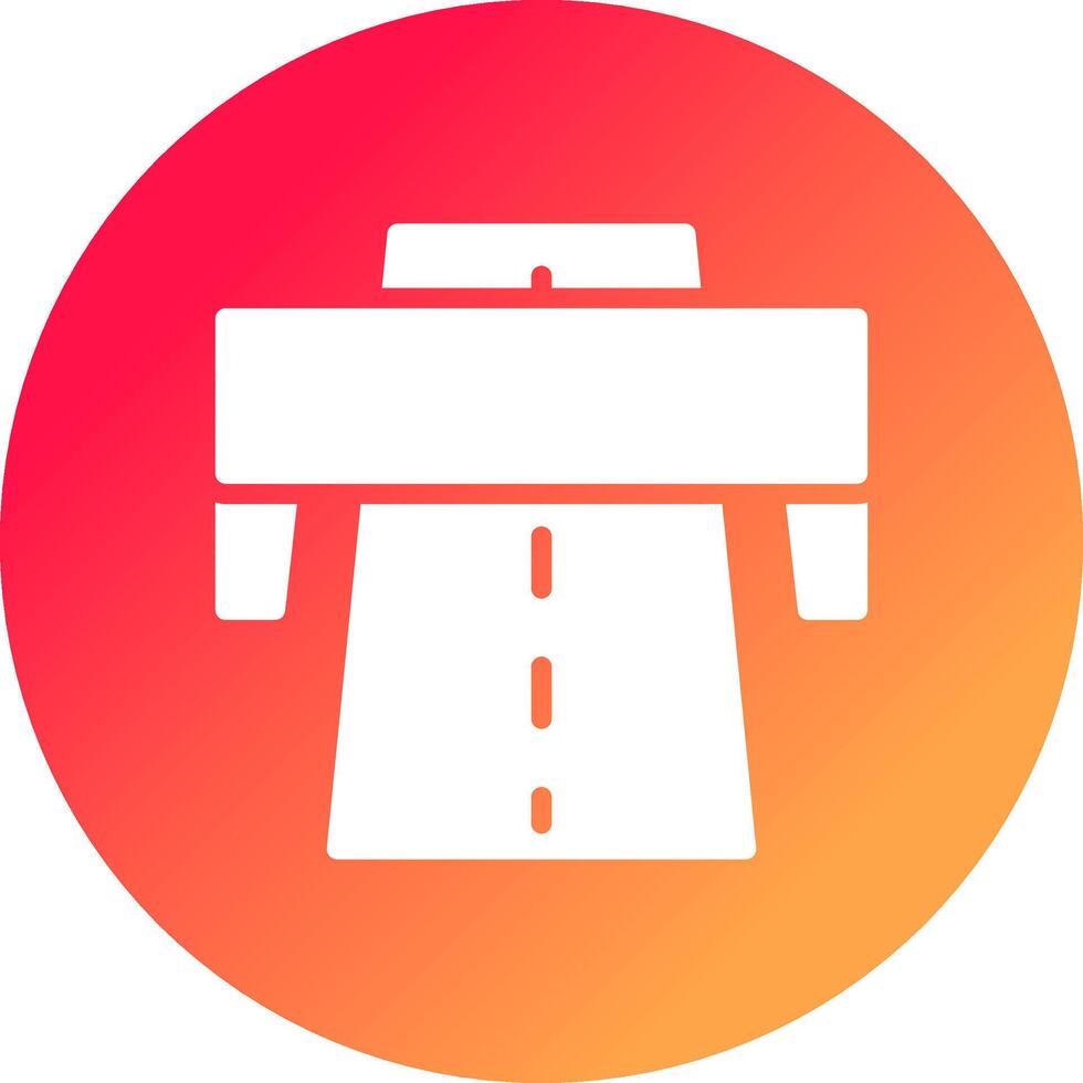 Motorway Creative Icon Design vector