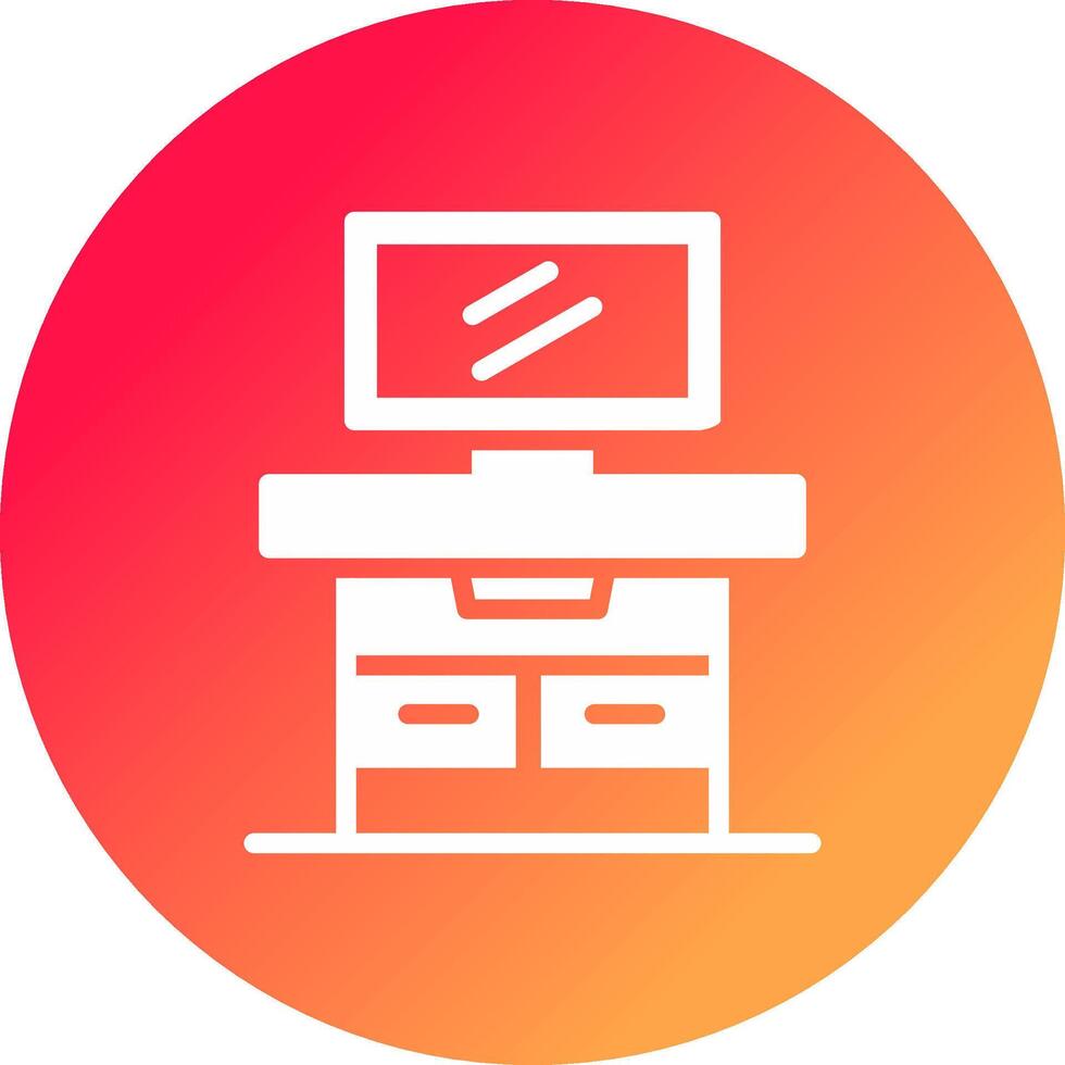 Desk Creative Icon Design vector