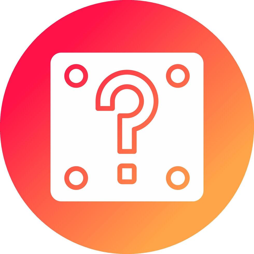 Game Mystery Creative Icon Design vector