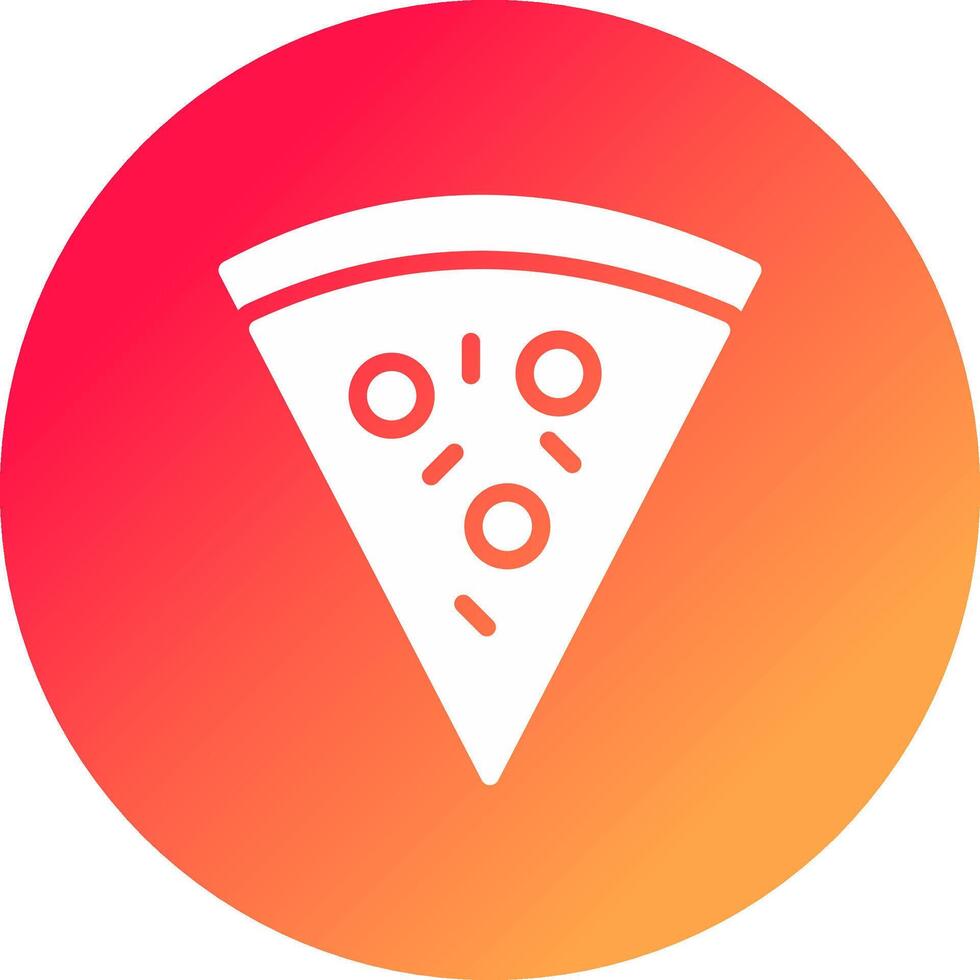 Pizza Creative Icon Design vector