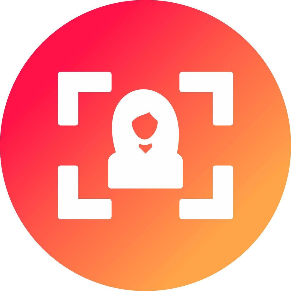 Portrait Creative Icon Design vector