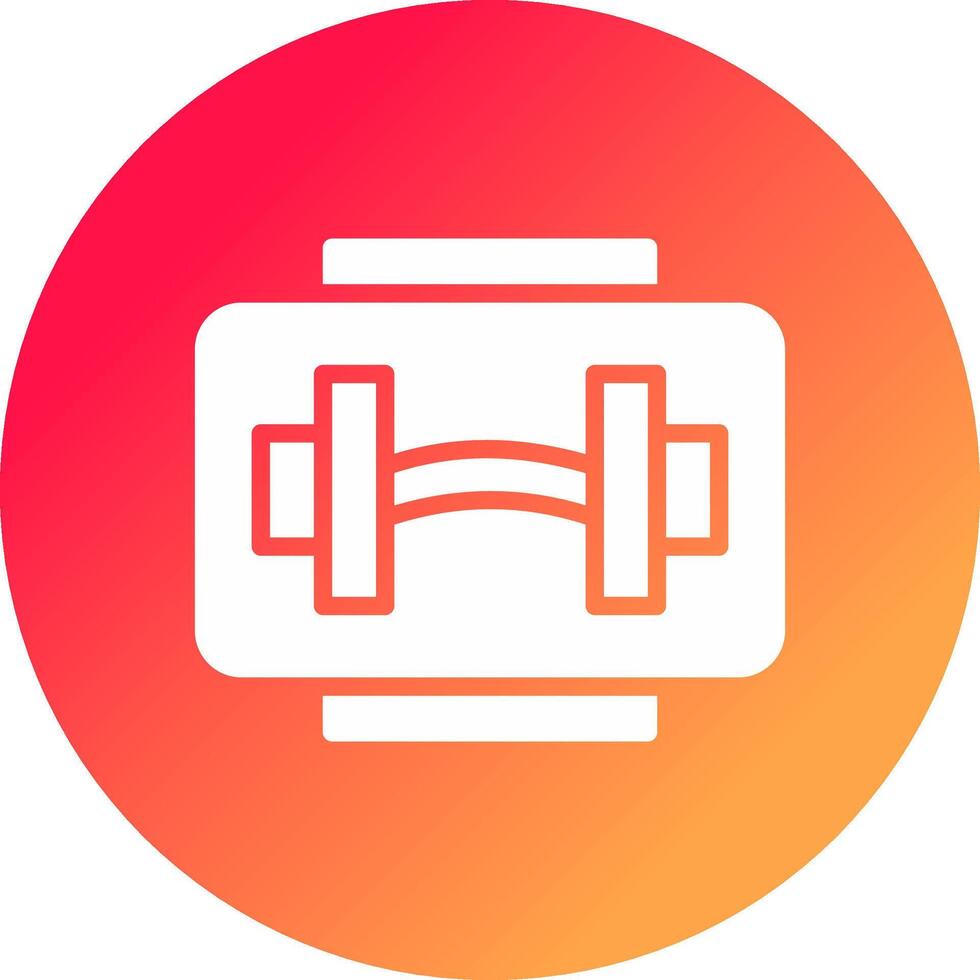 Gym Creative Icon Design vector