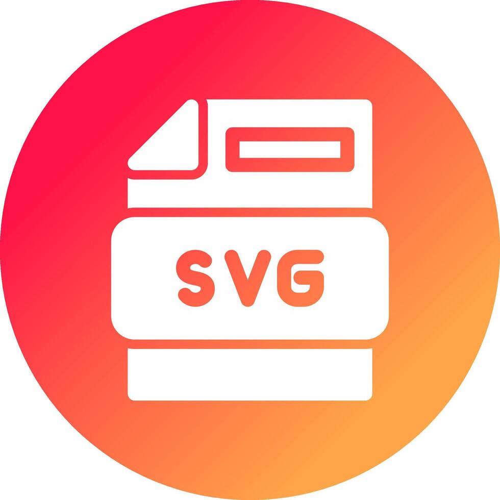 Svg File Creative Icon Design vector