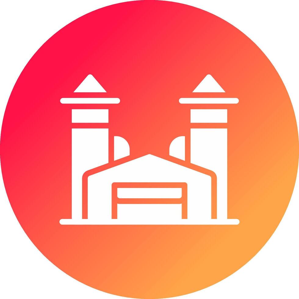 Factory Creative Icon Design vector