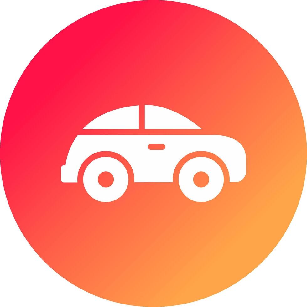 diseño de icono creativo de coche vector