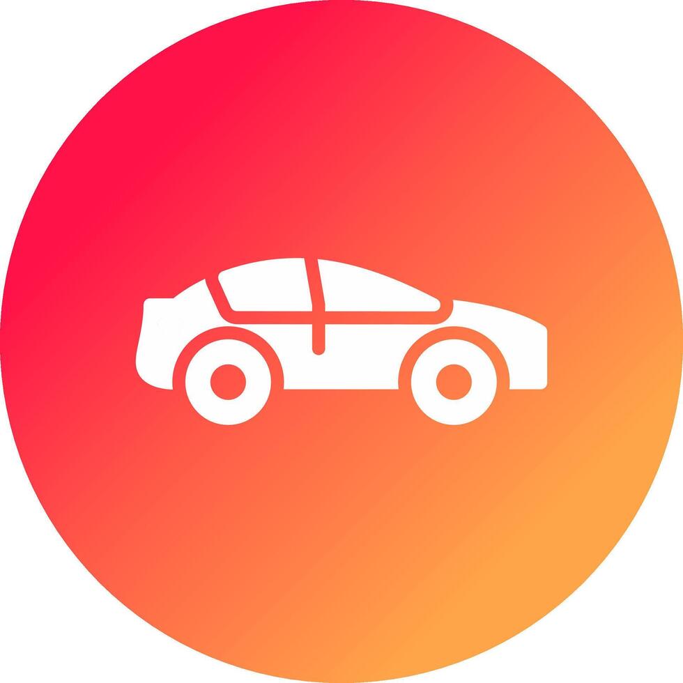 Sedan Creative Icon Design vector