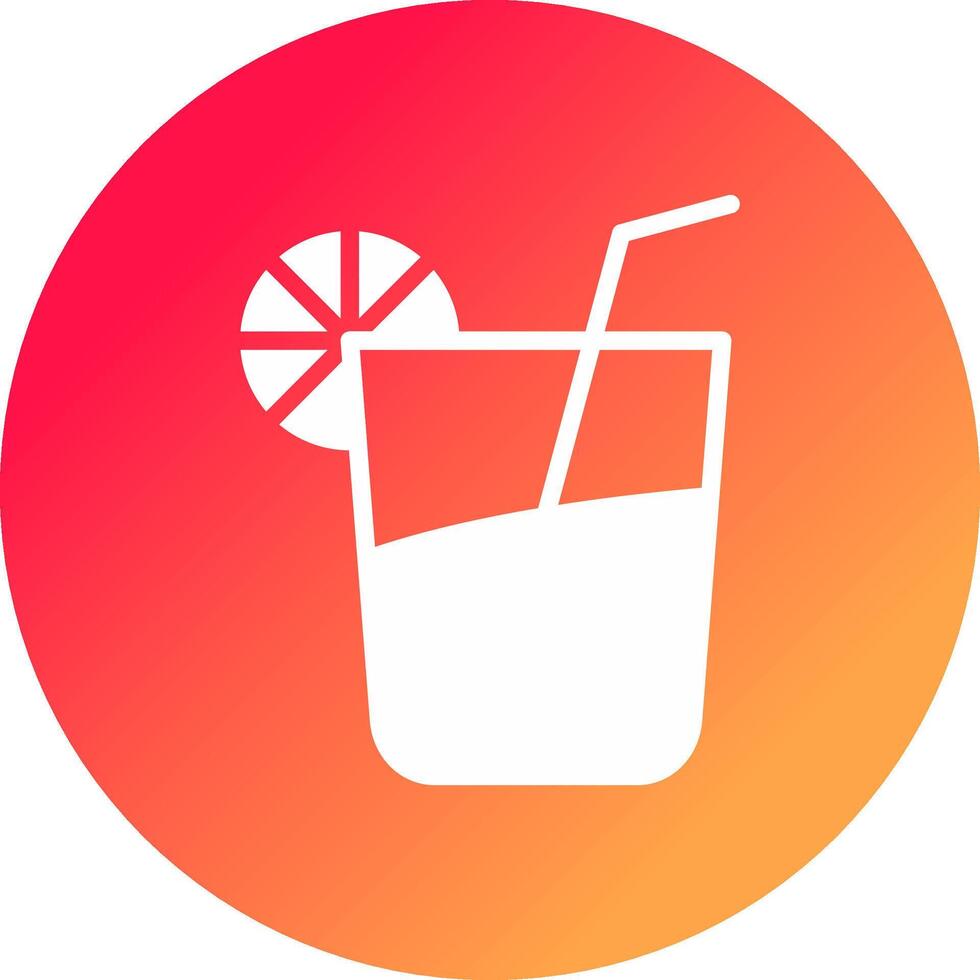 Cocktail Creative Icon Design vector