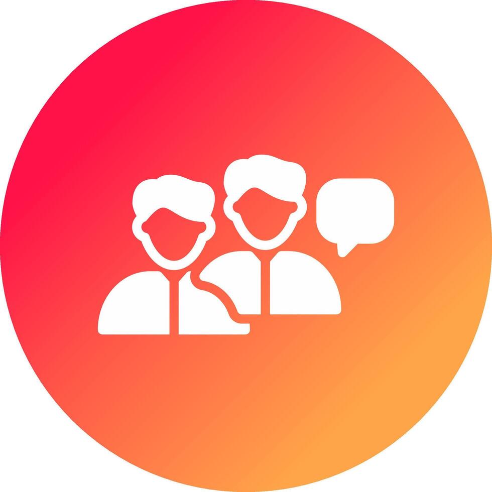 Social Engagement Creative Icon Design vector