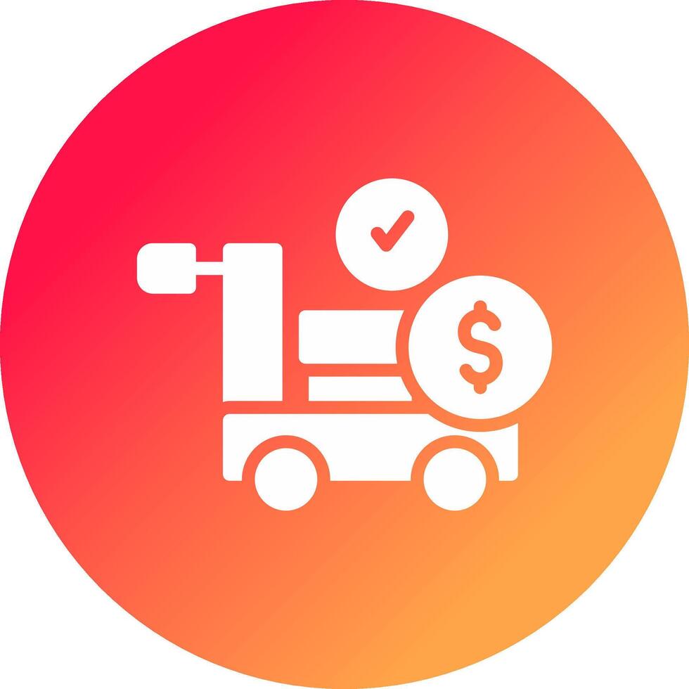 Procurement Creative Icon Design vector
