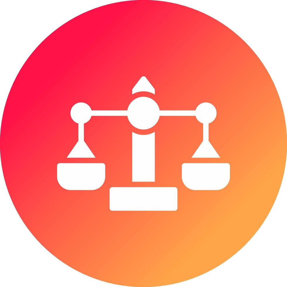 Scale Creative Icon Design vector