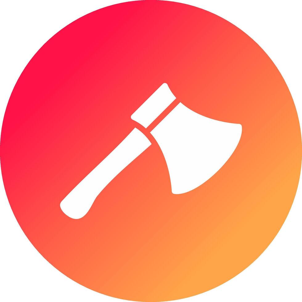 Axe Creative Icon Design vector