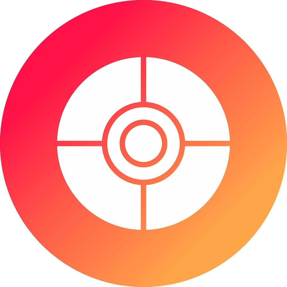 Color Circle Creative Icon Design vector