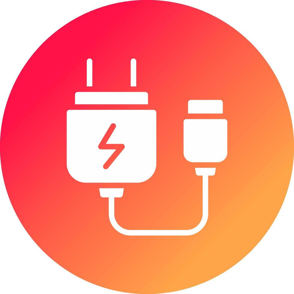 Charger Creative Icon Design vector