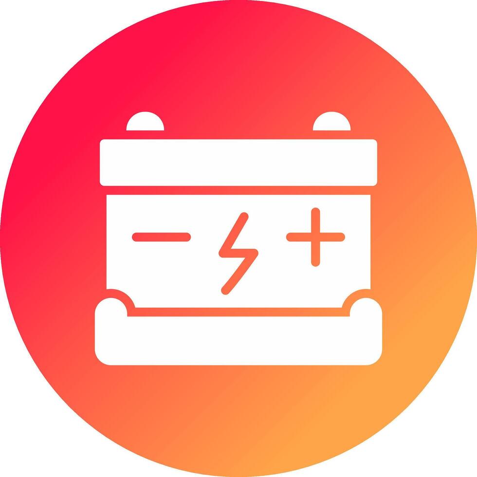 Battery Creative Icon Design vector