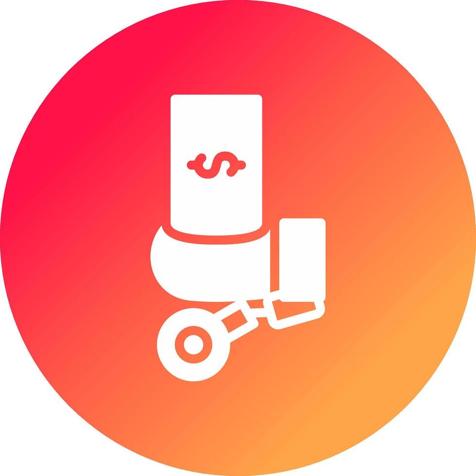 Corruption Creative Icon Design vector