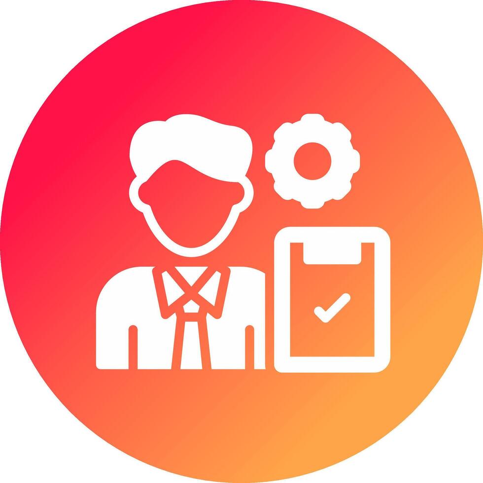 Accredited Investor Creative Icon Design vector