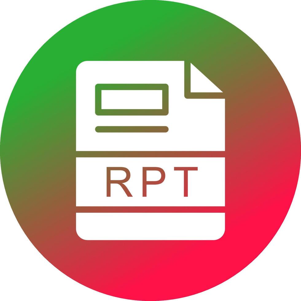 RPT Creative Icon Design vector