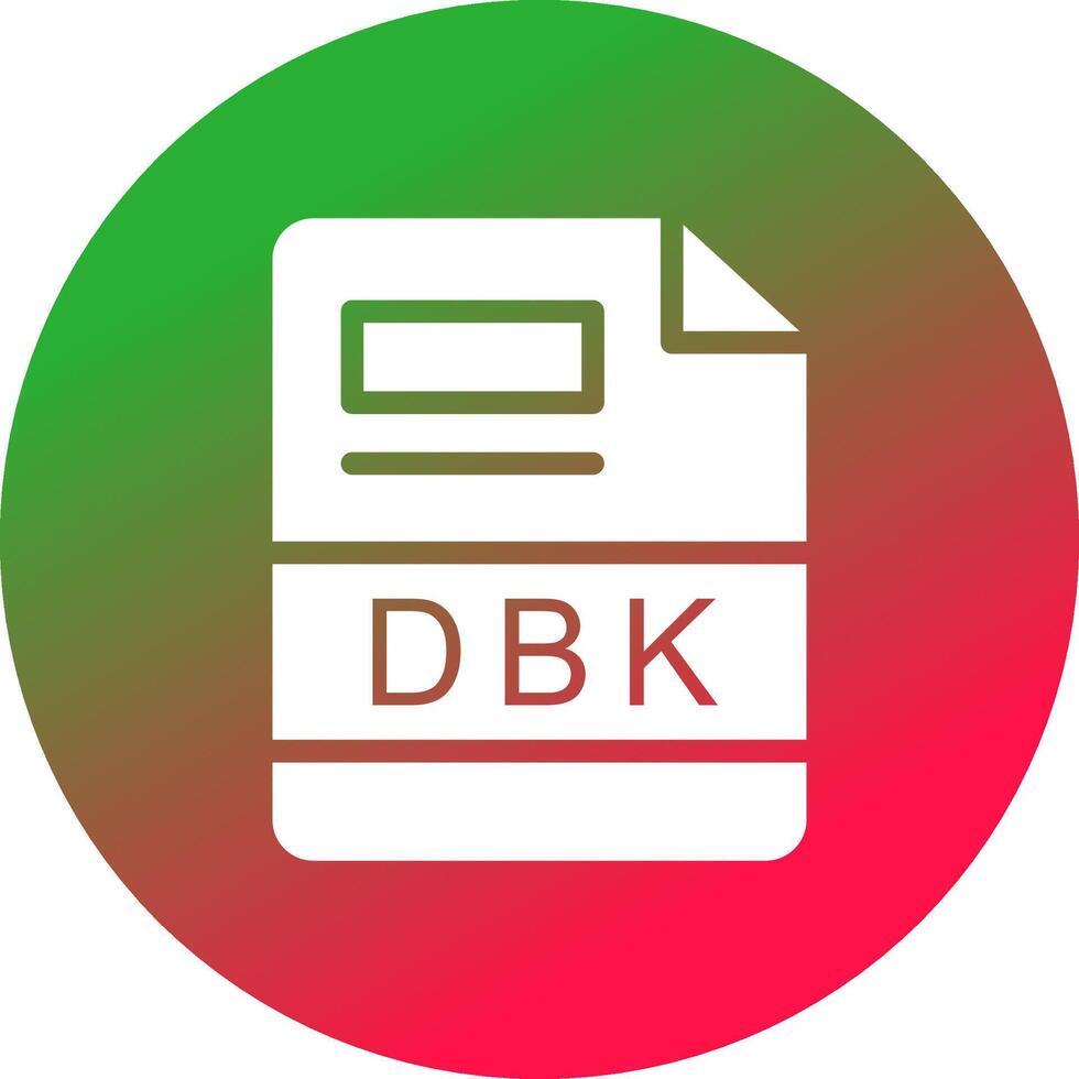 DBK Creative Icon Design vector