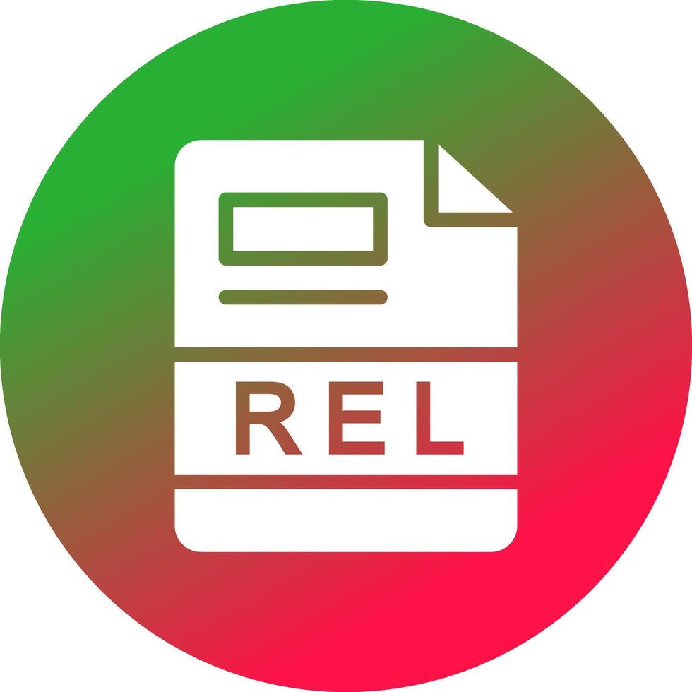 REL Creative Icon Design vector