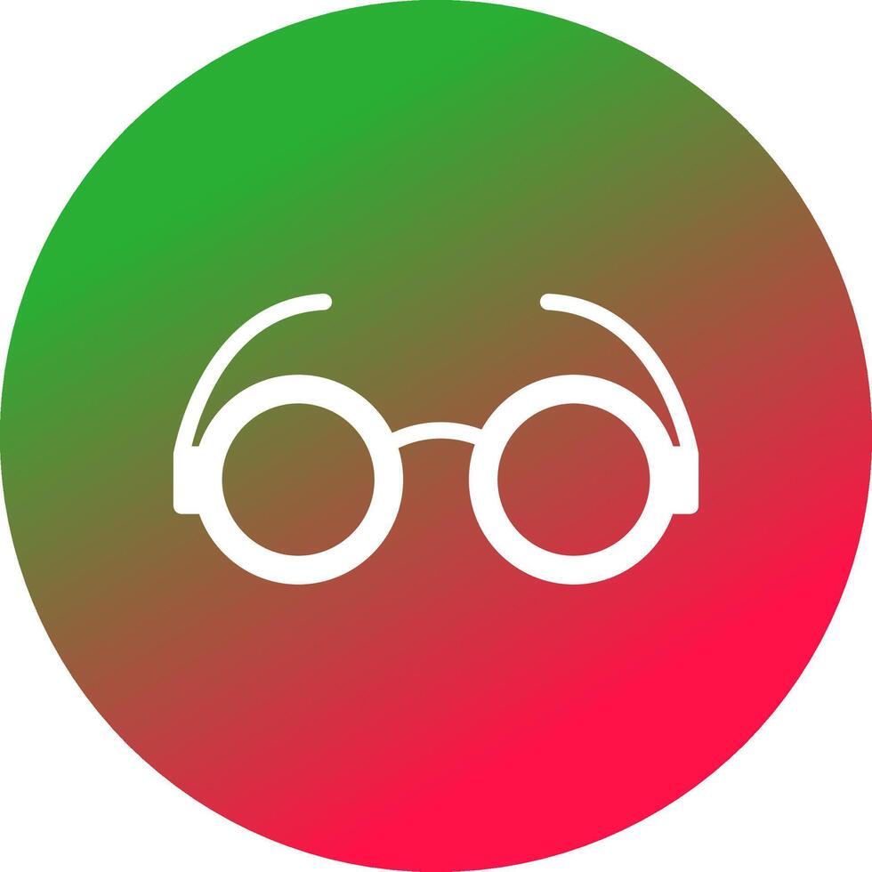 Glasses Creative Icon Design vector