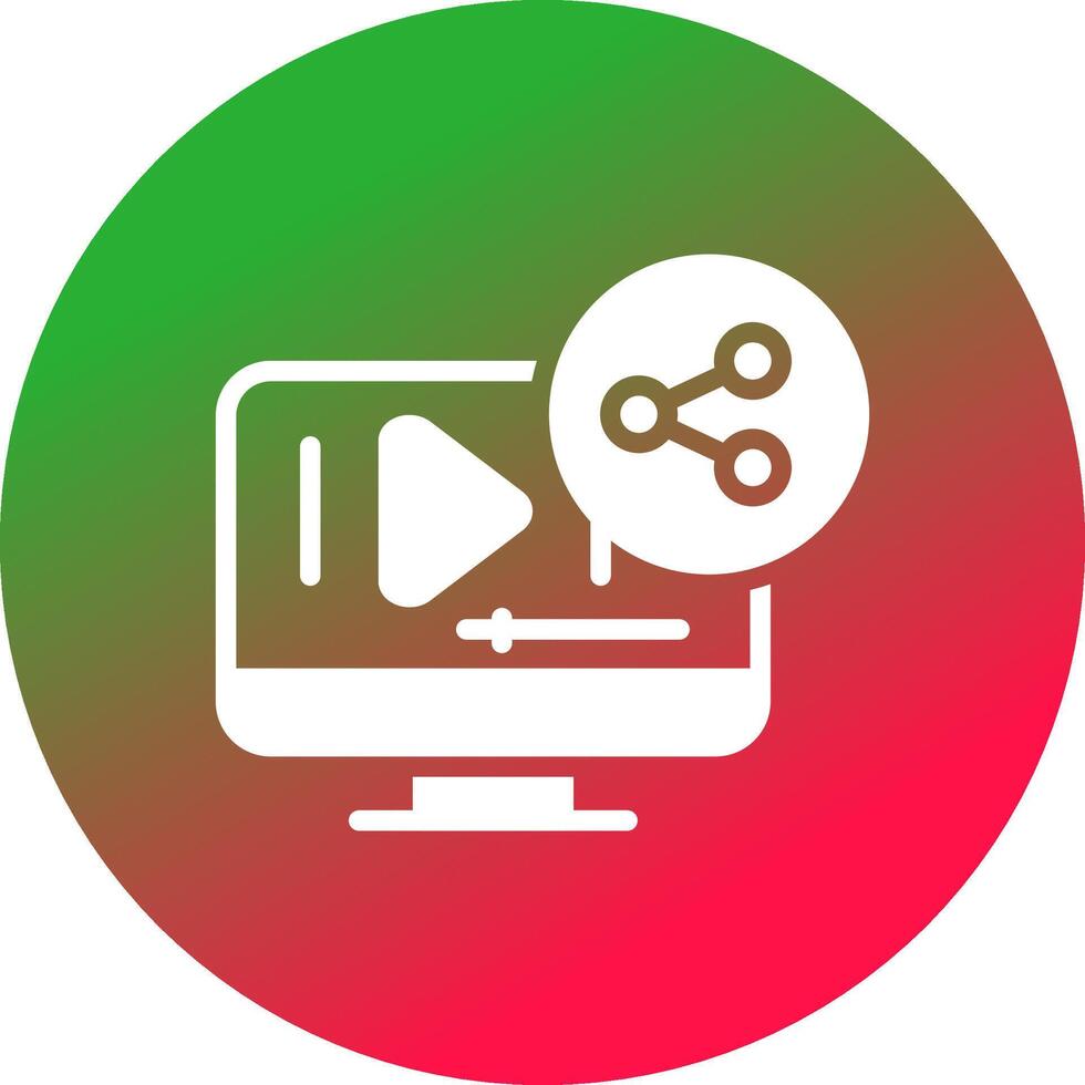 Content Sharing Creative Icon Design vector