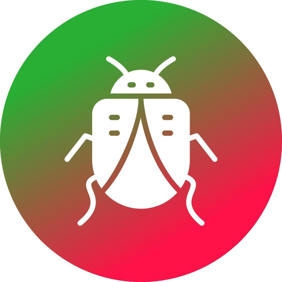 Bug Creative Icon Design vector