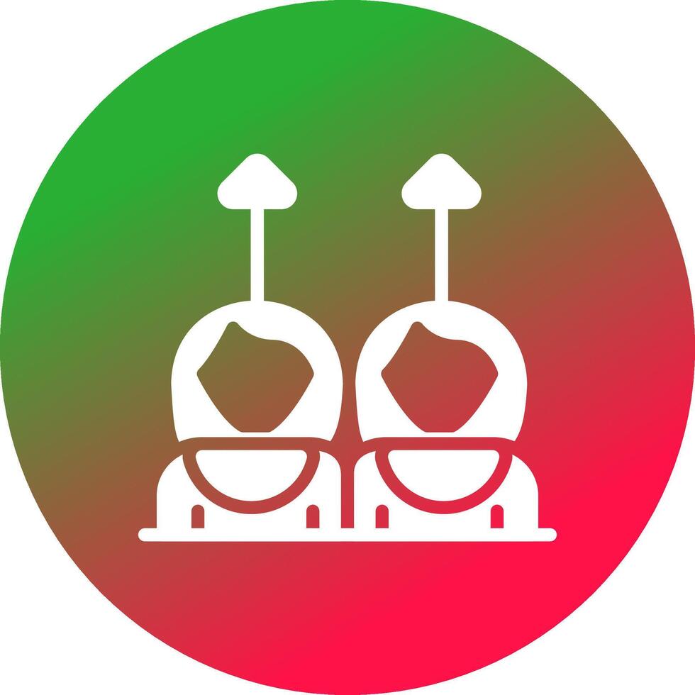 Same Approach Creative Icon Design vector