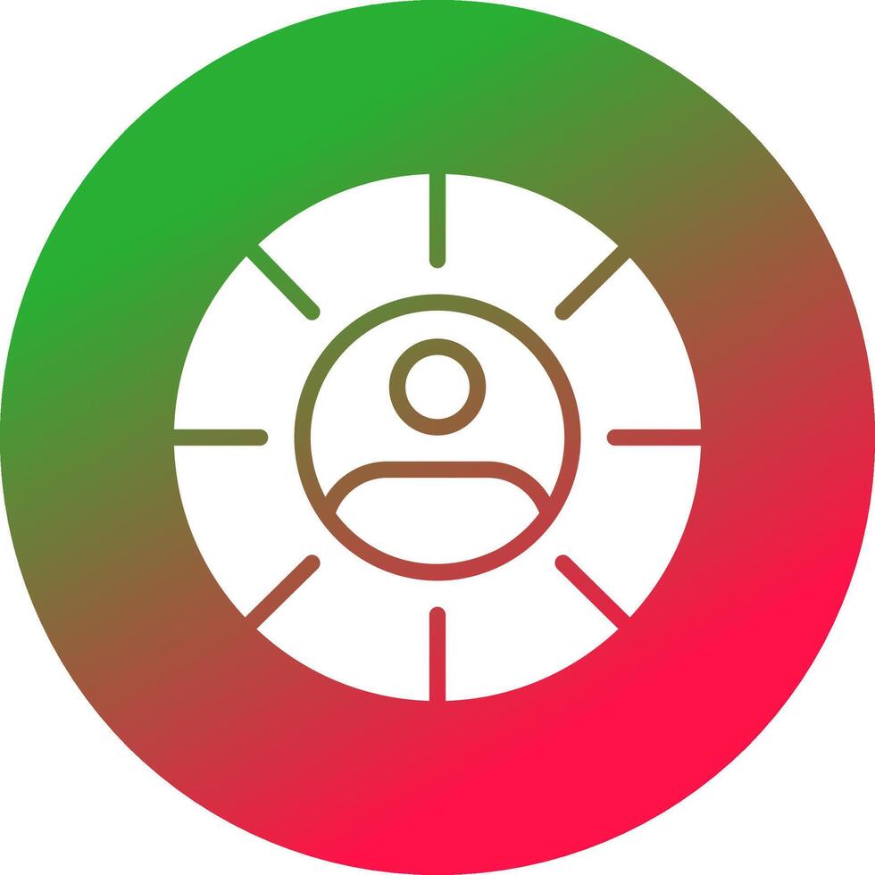 Targeting Creative Icon Design vector