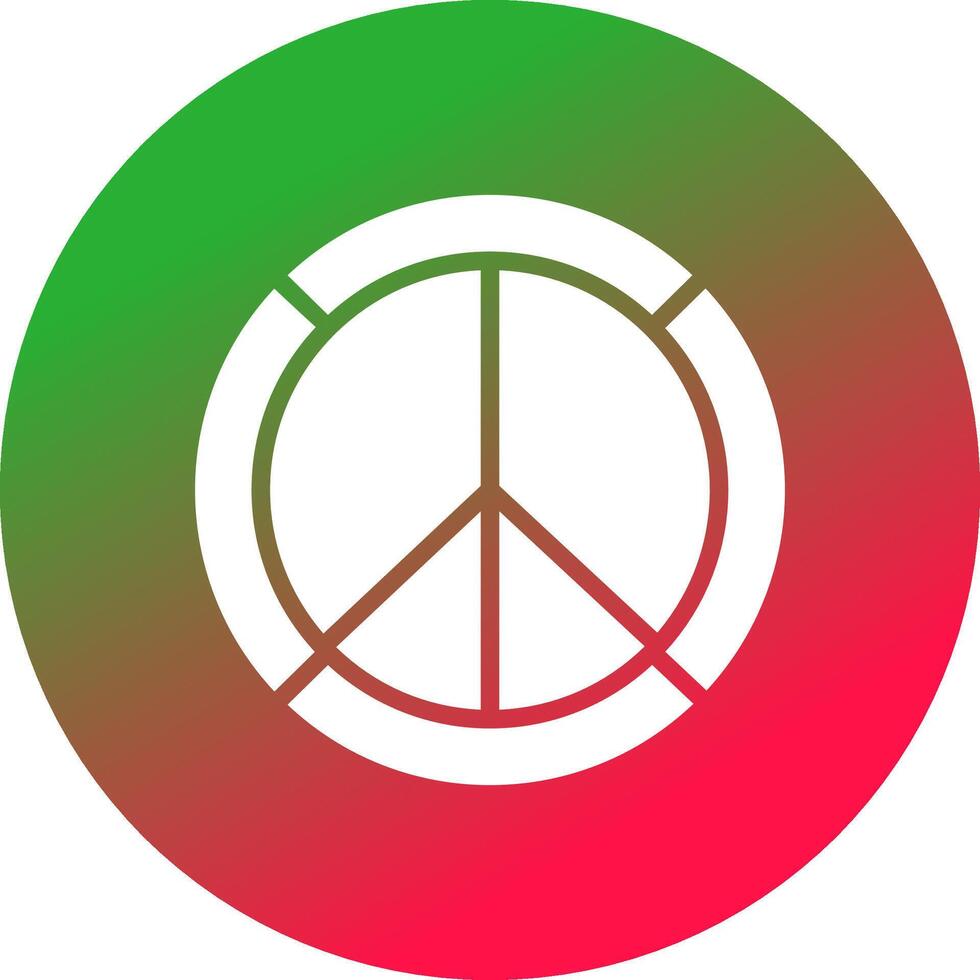 Peace Creative Icon Design vector
