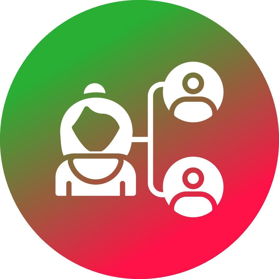 Manager Creative Icon Design vector