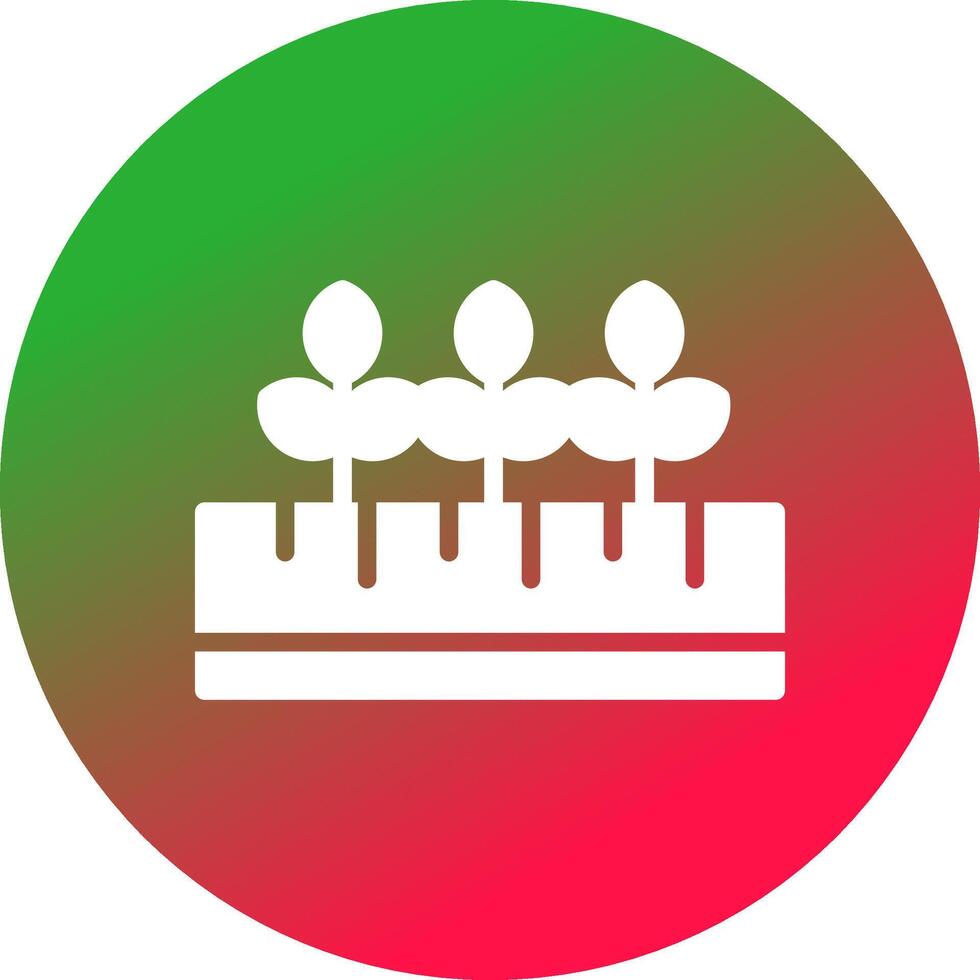 Precision Farming Creative Icon Design vector